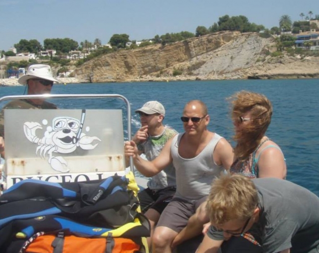 Salida en embarcacion de La Galera